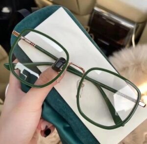Women glasses green 001